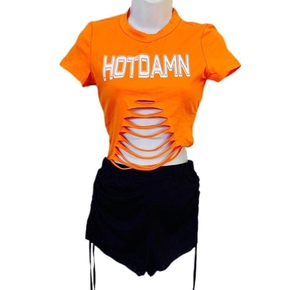 Shein Crop Tshirt